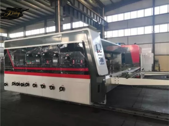 High Speed Computer Water Ink Flexo Printing Slotting Carton Box Making Machine